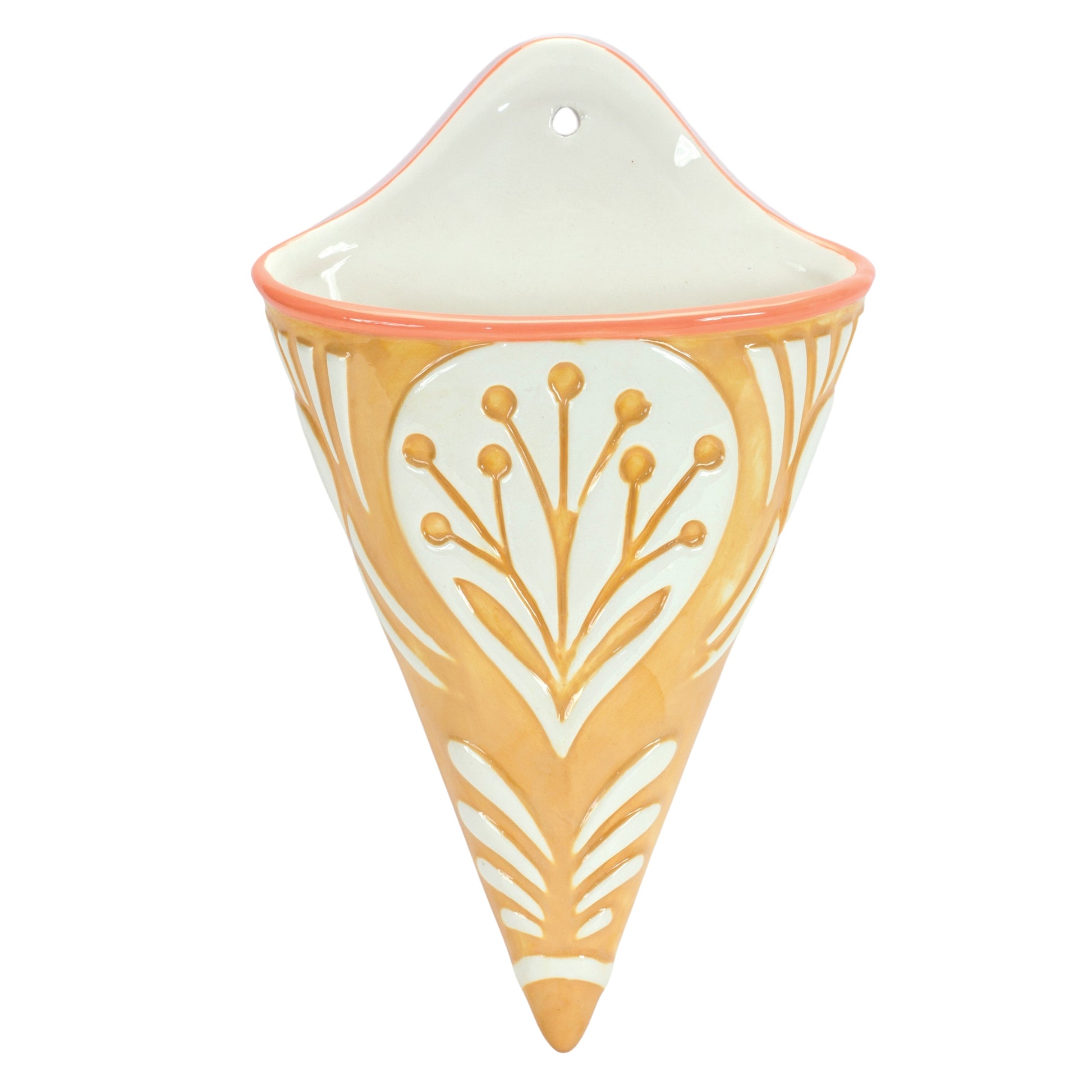 Ornamental Ceramic Wall Pocket (Set of 2) alternate view 4