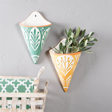 Ornamental Ceramic Wall Pocket (Set of 2) alternate view 2