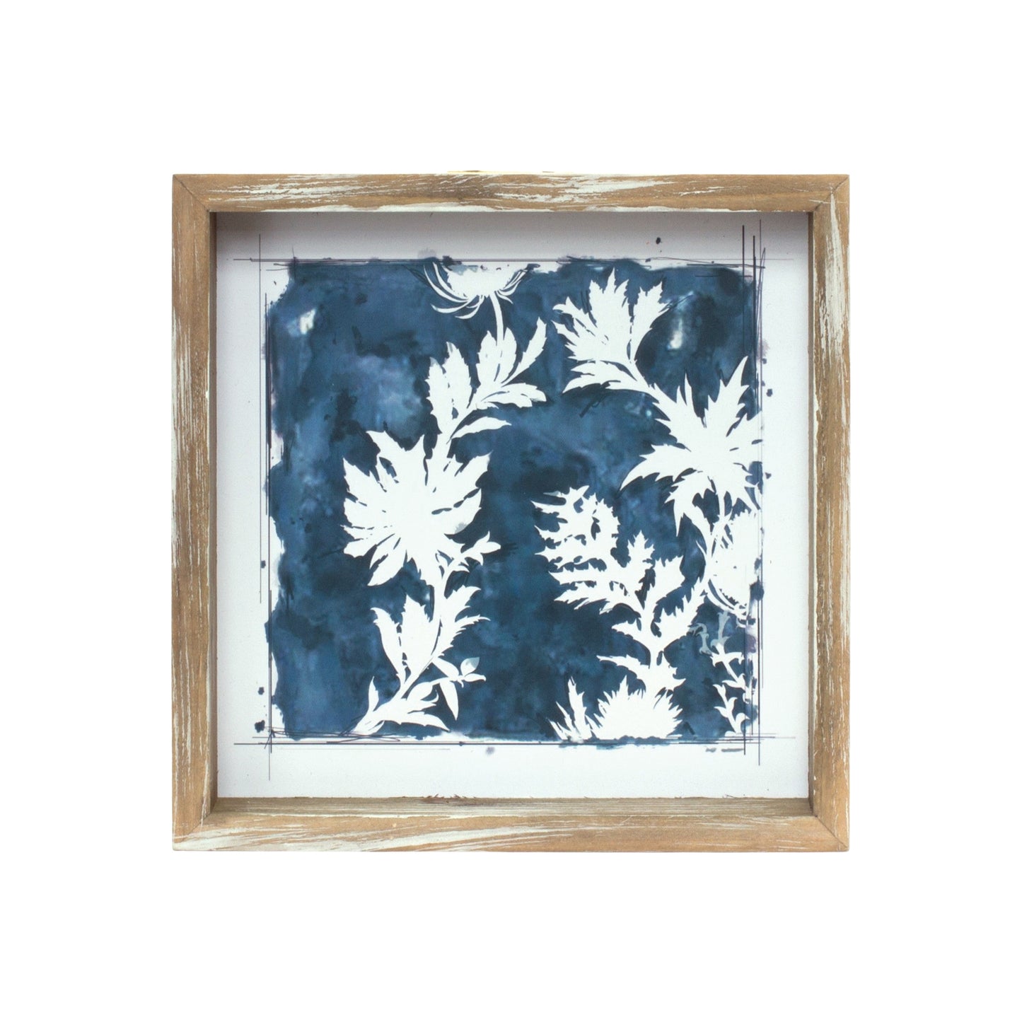 Wood Framed Floral Outline Print (Set of 6) alternate view 4