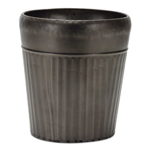Pewter Metal Planter with Tapered Design (Set of 3) alternate view 2