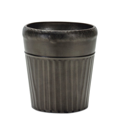 Pewter Metal Planter with Tapered Design (Set of 3) alternate view 3