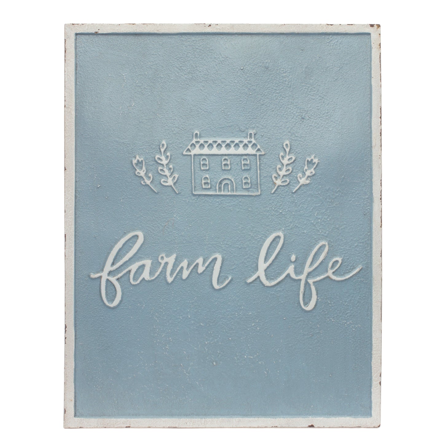 Metal Farm Life Sentiment Sign (Set of 2) alternate view 3