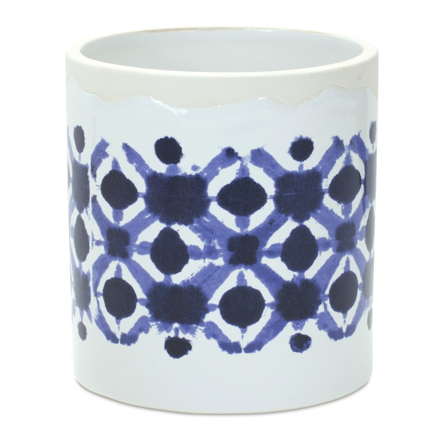 Tie-Dye Print Ceramic Pot (Set of 2) alternate view 2