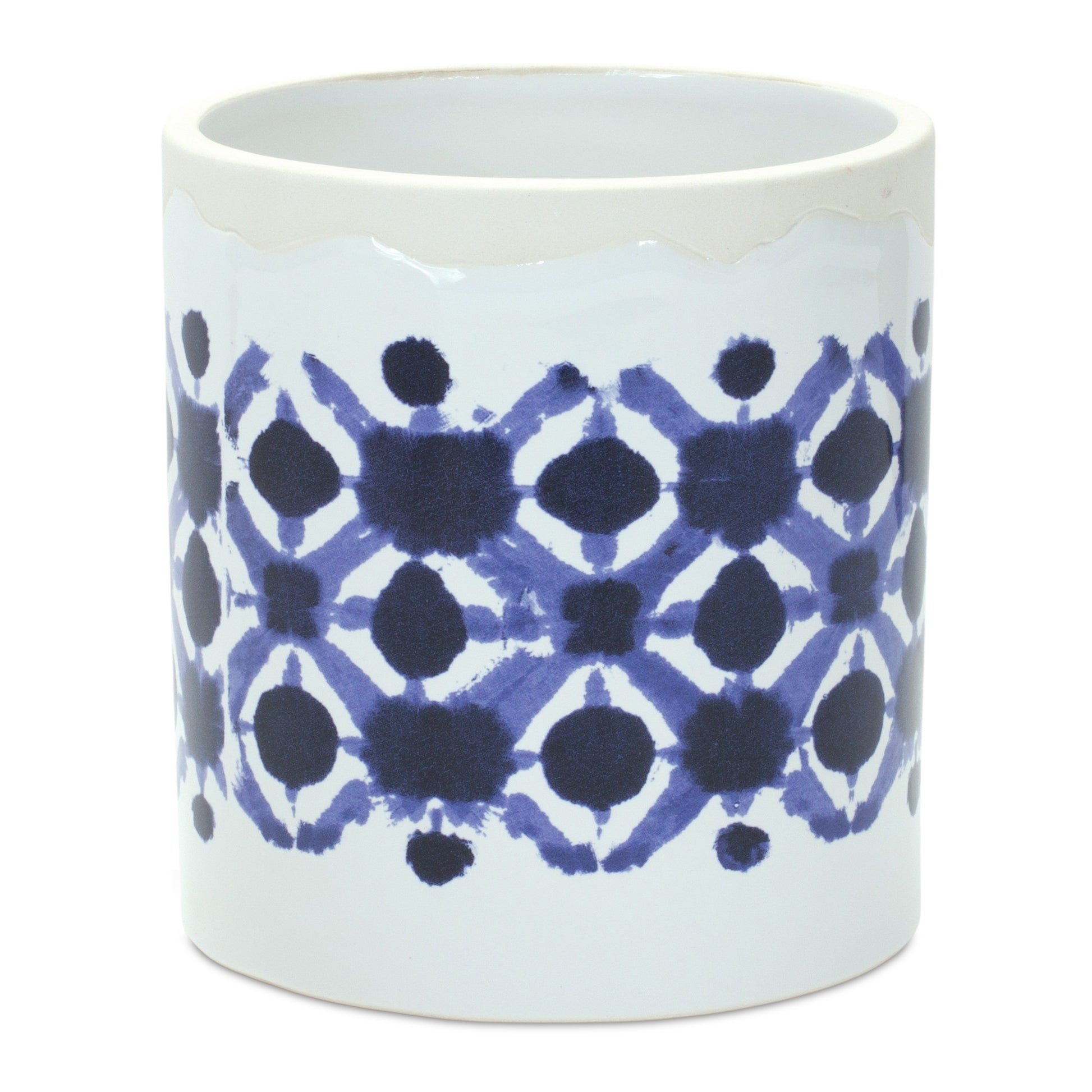 Tie-Dye Print Ceramic Pot (Set of 2) alternate view 2