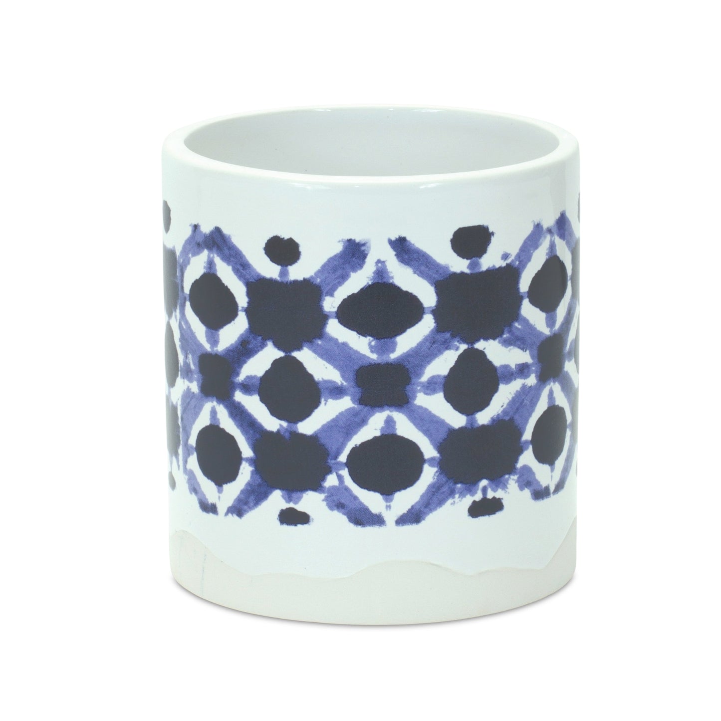 Tie-Dye Print Ceramic Pot (Set of 2) alternate view 3