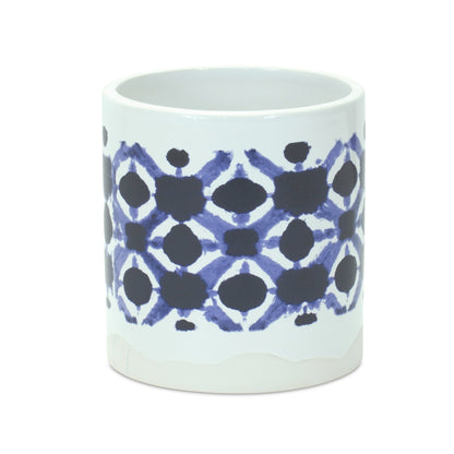 Tie-Dye Print Ceramic Pot (Set of 2) alternate view 3
