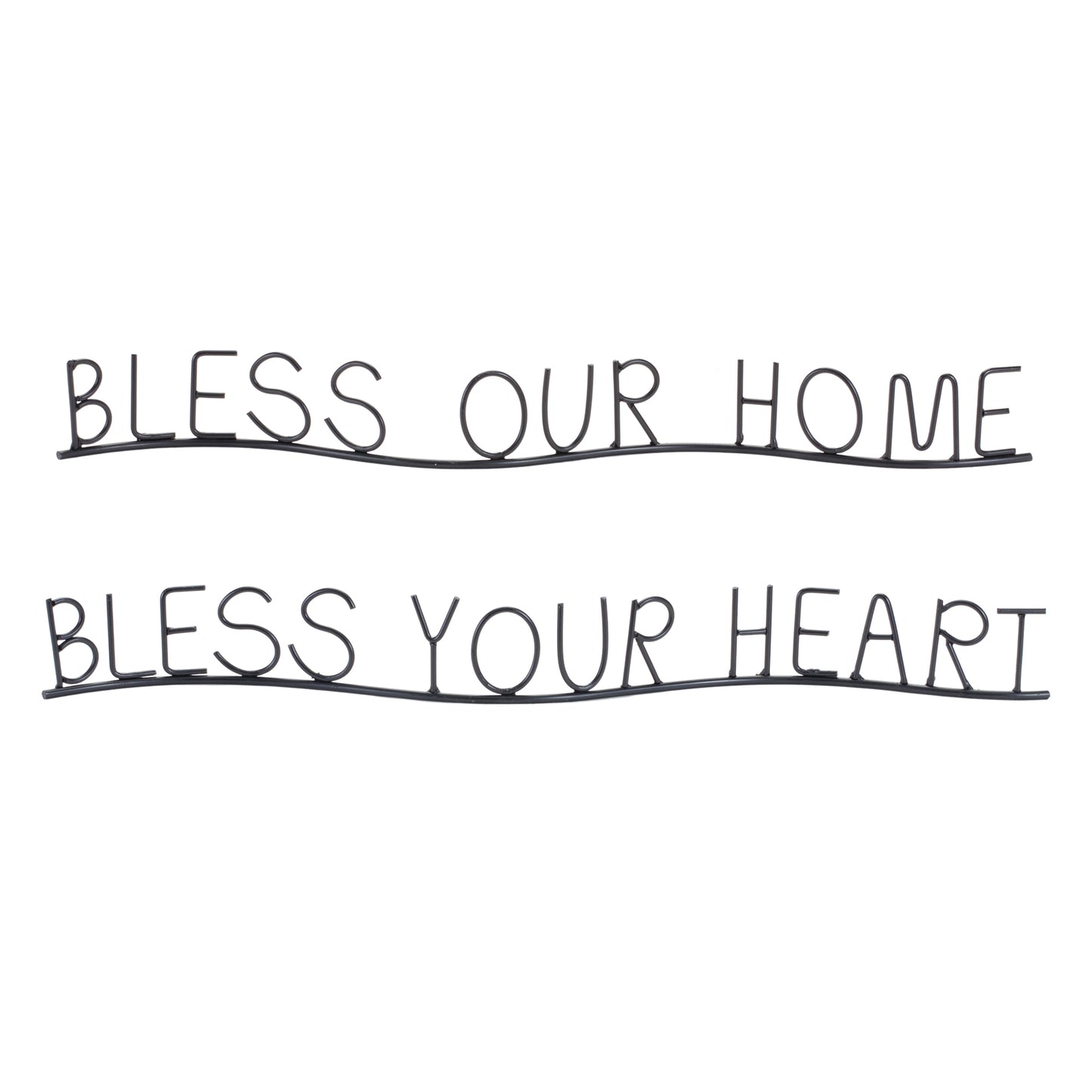 Bless Our Home and Heart Sentiment Decor (Set of 4) alternate view 2