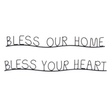 Bless Our Home and Heart Sentiment Decor (Set of 4) alternate view 2