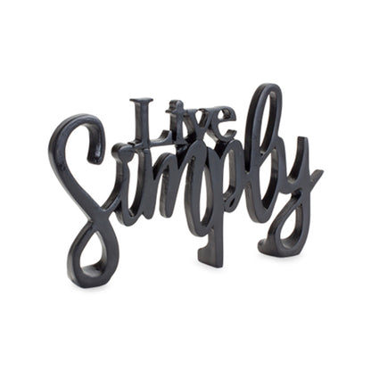 Cozy and Simply Sentiment Block Cut Out (Set of 2) alternate view 3