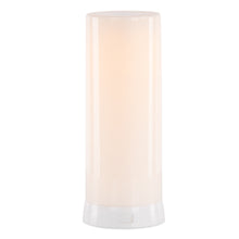 LED FIA Flame Designer Candle with White Hue 7.5"H