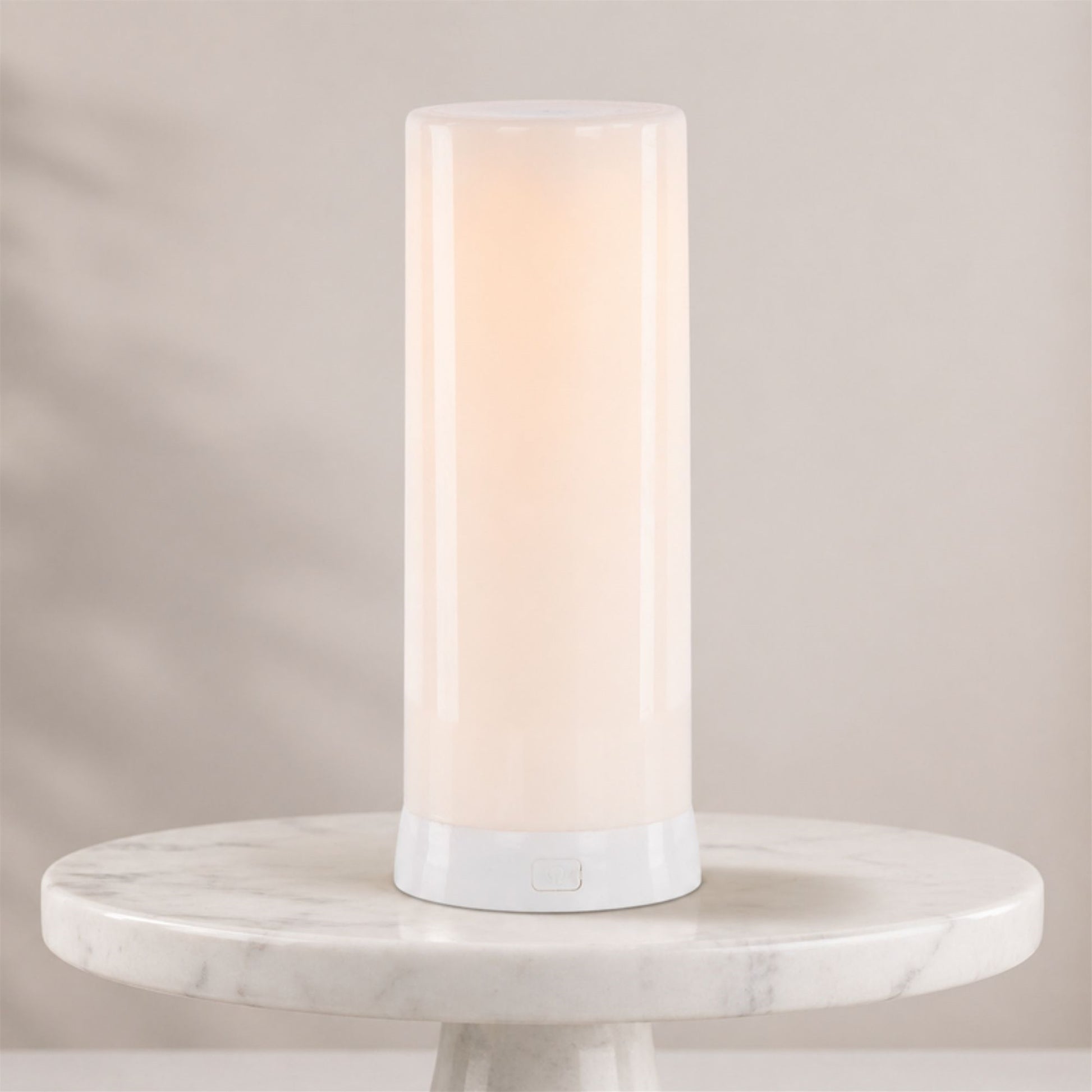 LED FIA Flame Designer Candle with White Hue 7.5"H alternate view 3