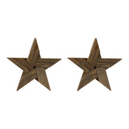 Pine Wood Star Decor (Set of 2) alternate view 4