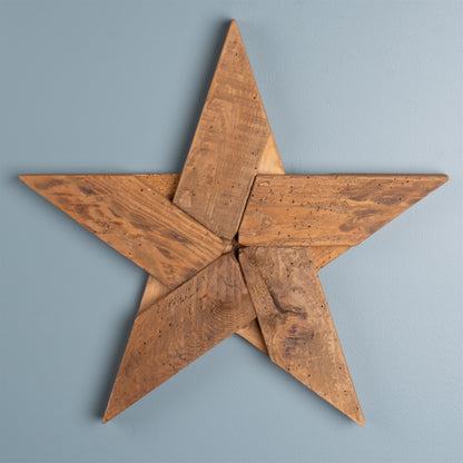 Pine Wood Star Decor (Set of 2) alternate view 2