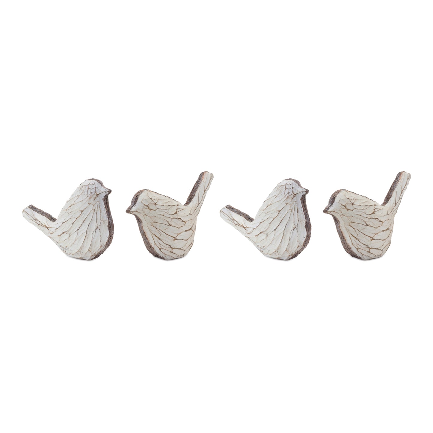 Carved Bird Figurine (Set of 4) alternate view 5