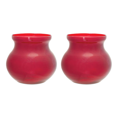 Red Glass Vase (Set of 2) alternate view 3