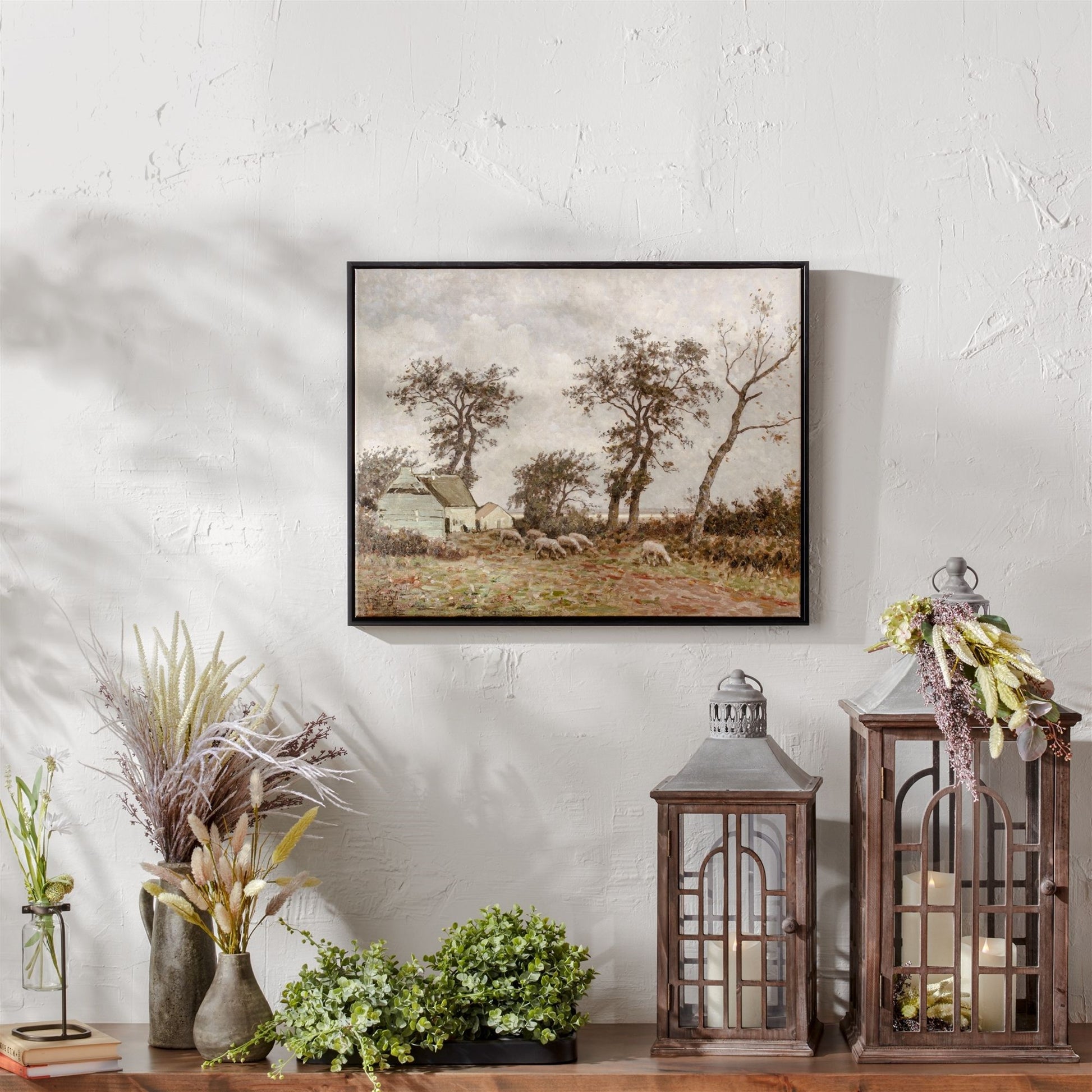 Framed Farm Canvas Wall Art 28"L alternate view 3
