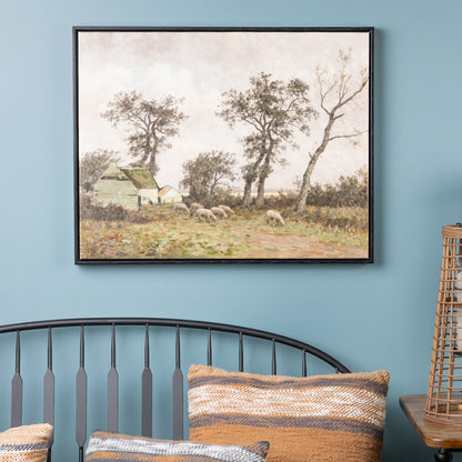 Framed Farm Canvas Wall Art 28"L alternate view 2