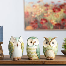 Terra Cotta Owl Figurine (Set of 3) alternate view 2