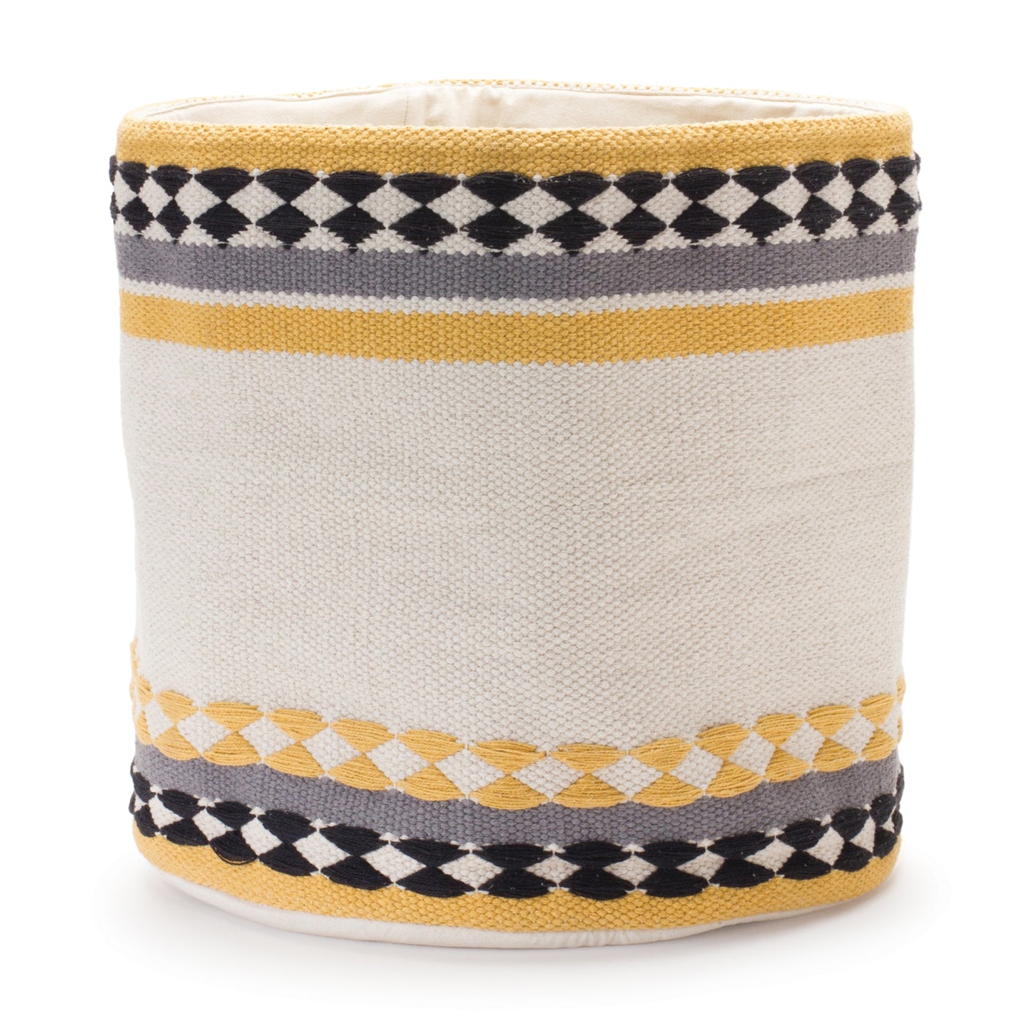 Striped Cotton Basket (Set of 2) alternate view 2