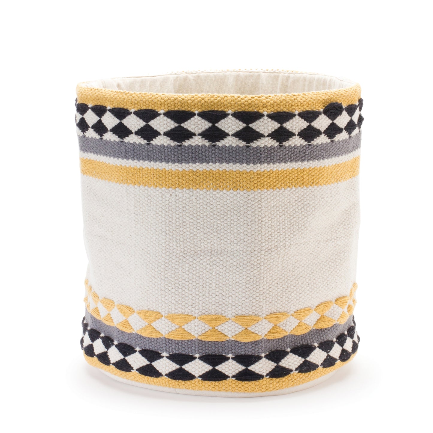 Striped Cotton Basket (Set of 2) alternate view 3
