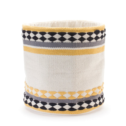 Striped Cotton Basket (Set of 2) alternate view 3