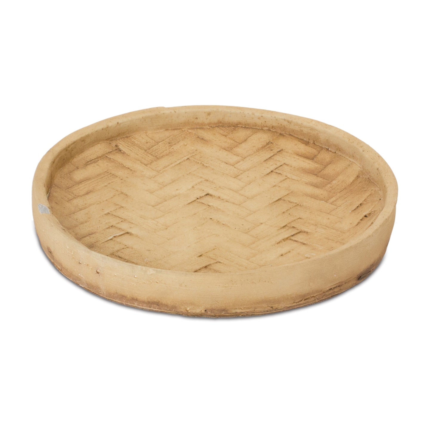 Woven Pattern Cement Tray (Set of 2) alternate view 3