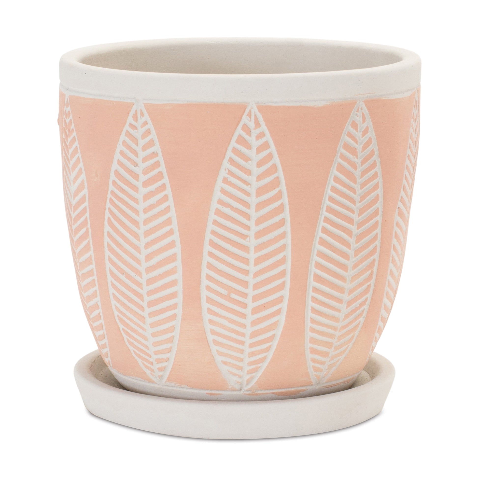 Stone Planter with Plate (Set of 2) alternate view 2