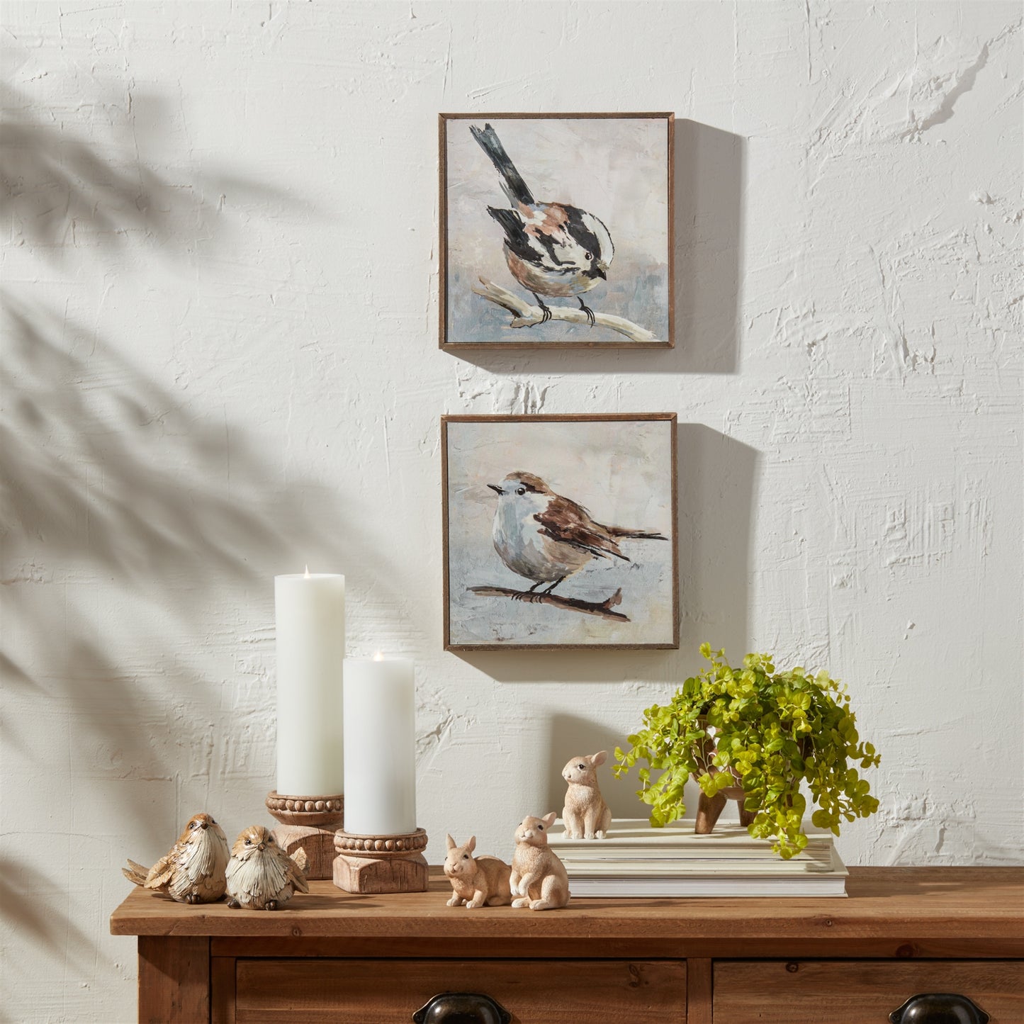 Framed Bird Canvas Block (Set of 2) alternate view 2