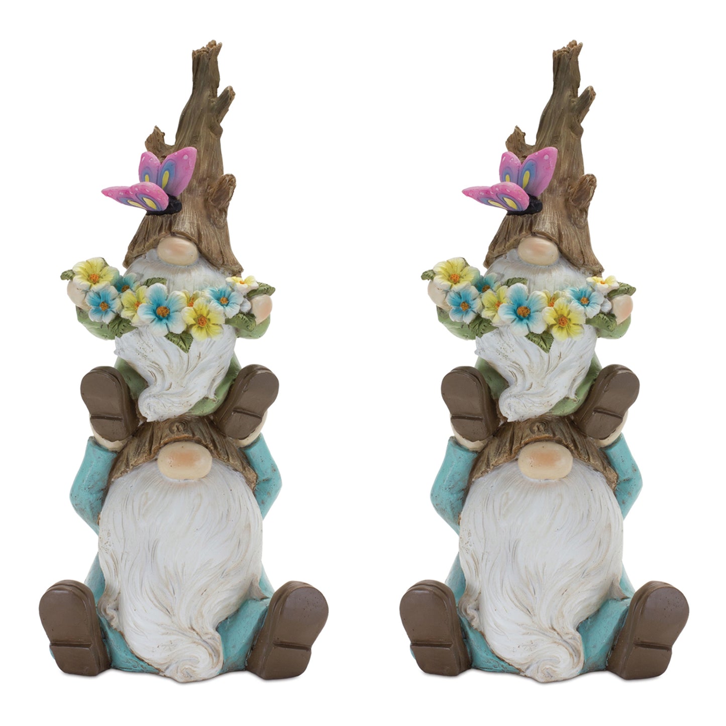 Tree Trunk Gnome Stack (Set of 2) alternate view 2