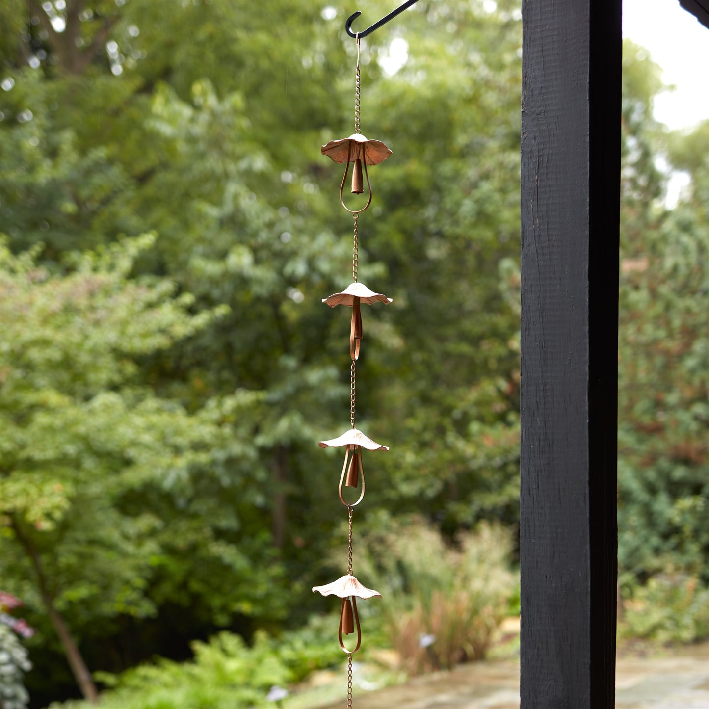 Mushroom Rain Chain 62"L alternate view 2