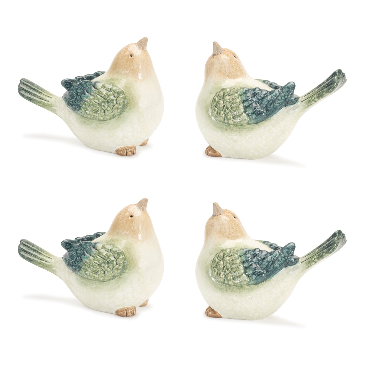 Terra Cotta Bird Figurine (Set of 4) alternate view 4