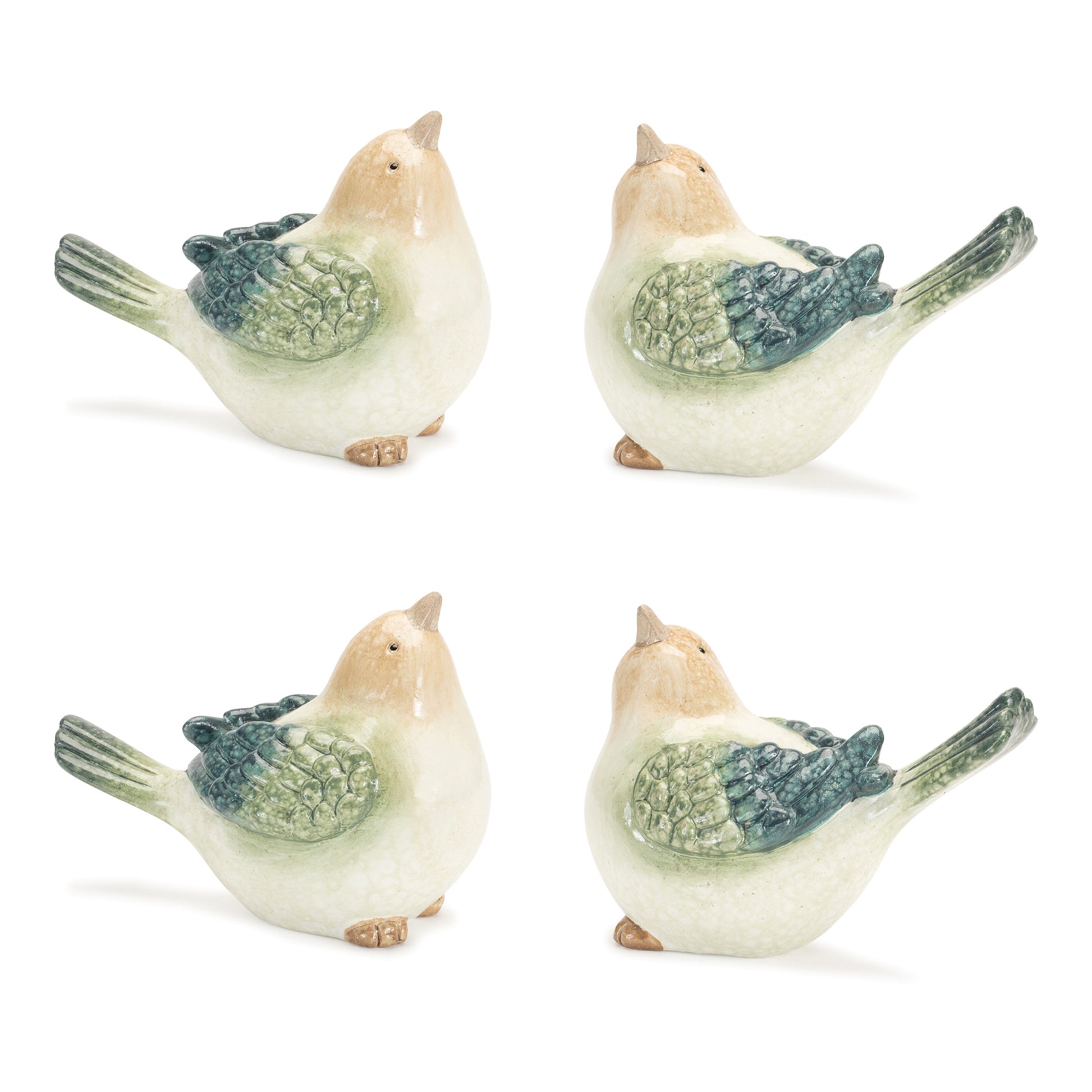 Terra Cotta Bird Figurine (Set of 4) alternate view 4
