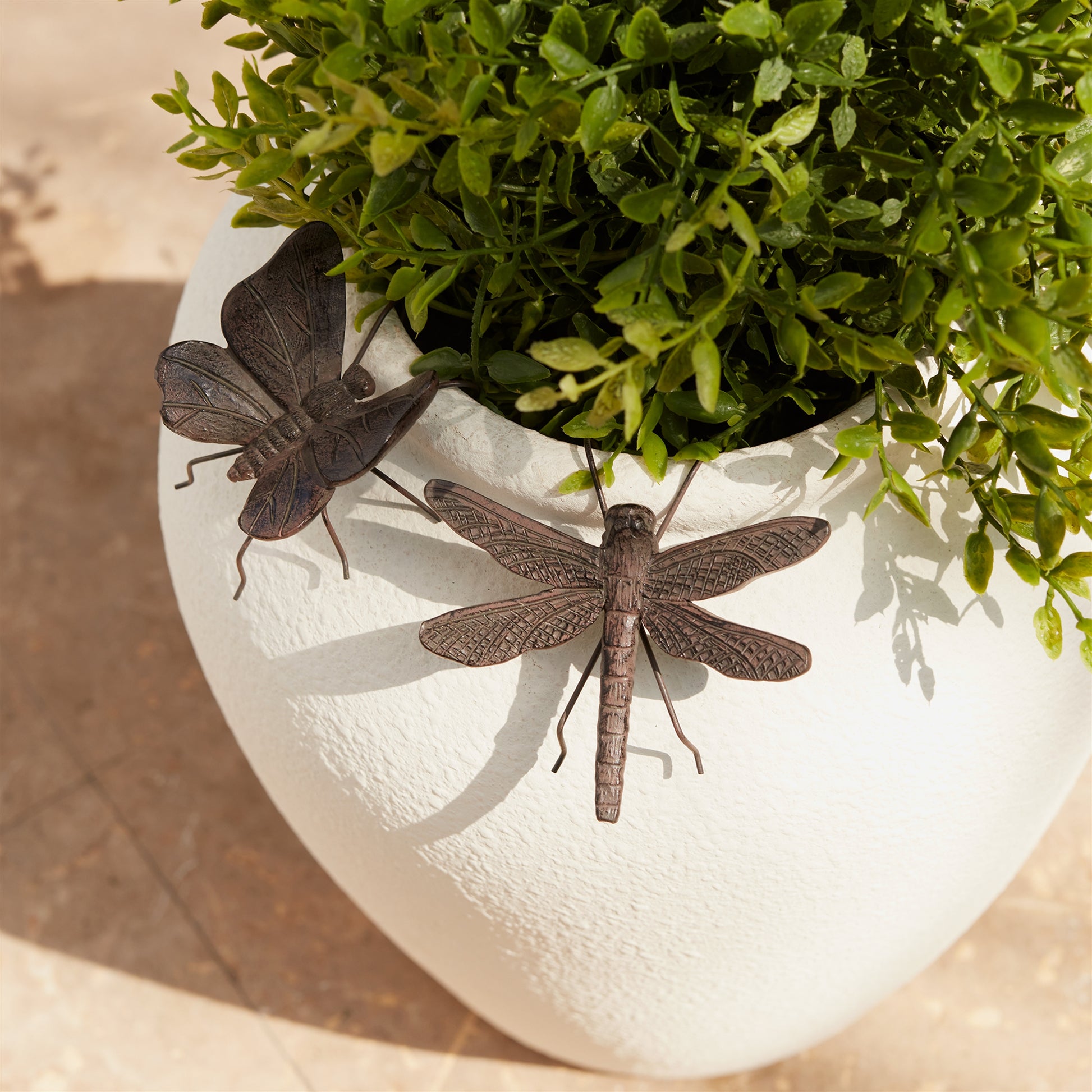 Dragonfly and Butterfly Insect Pot Sitter (Set of 12) alternate view 2
