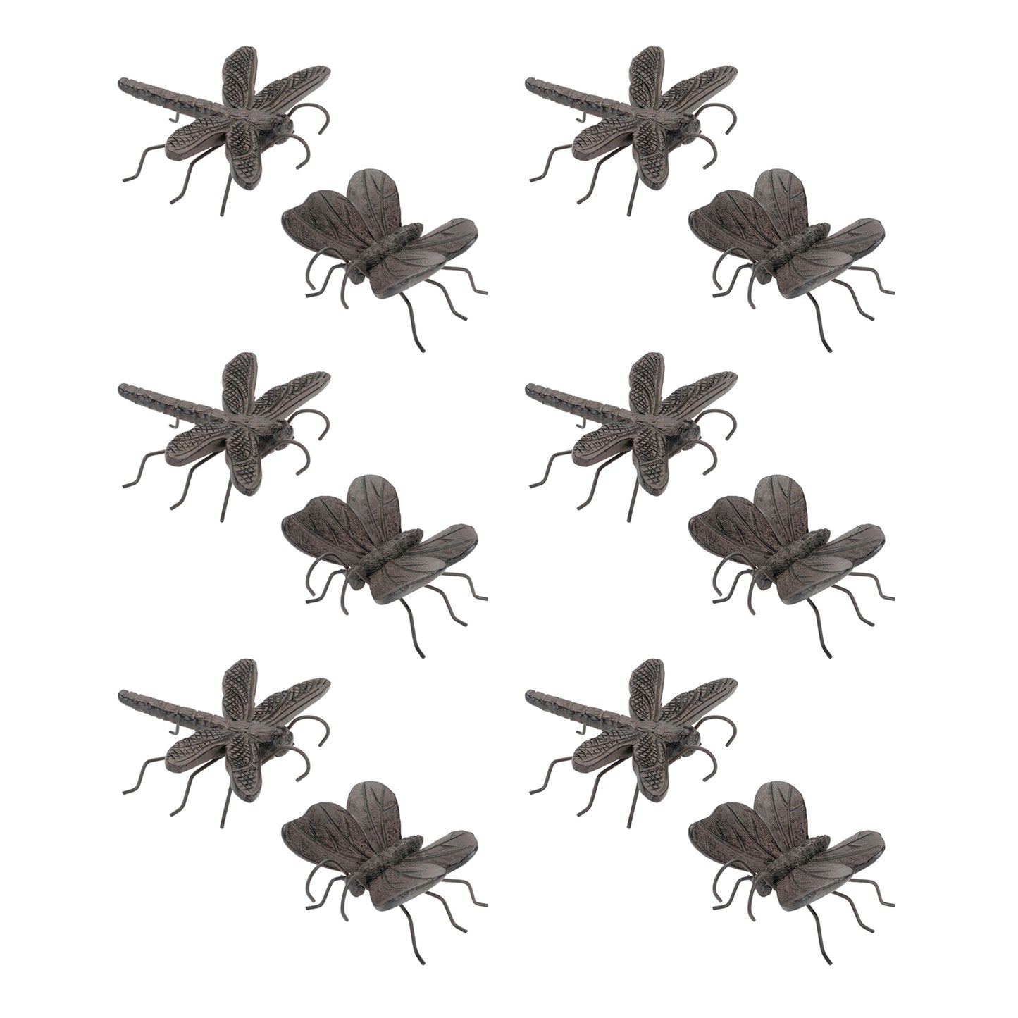 Dragonfly and Butterfly Insect Pot Sitter (Set of 12) alternate view 7