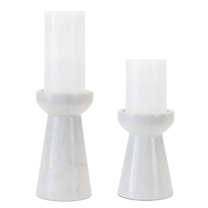 Modern Marble Candle Holder (Set of 2) alternate view 3