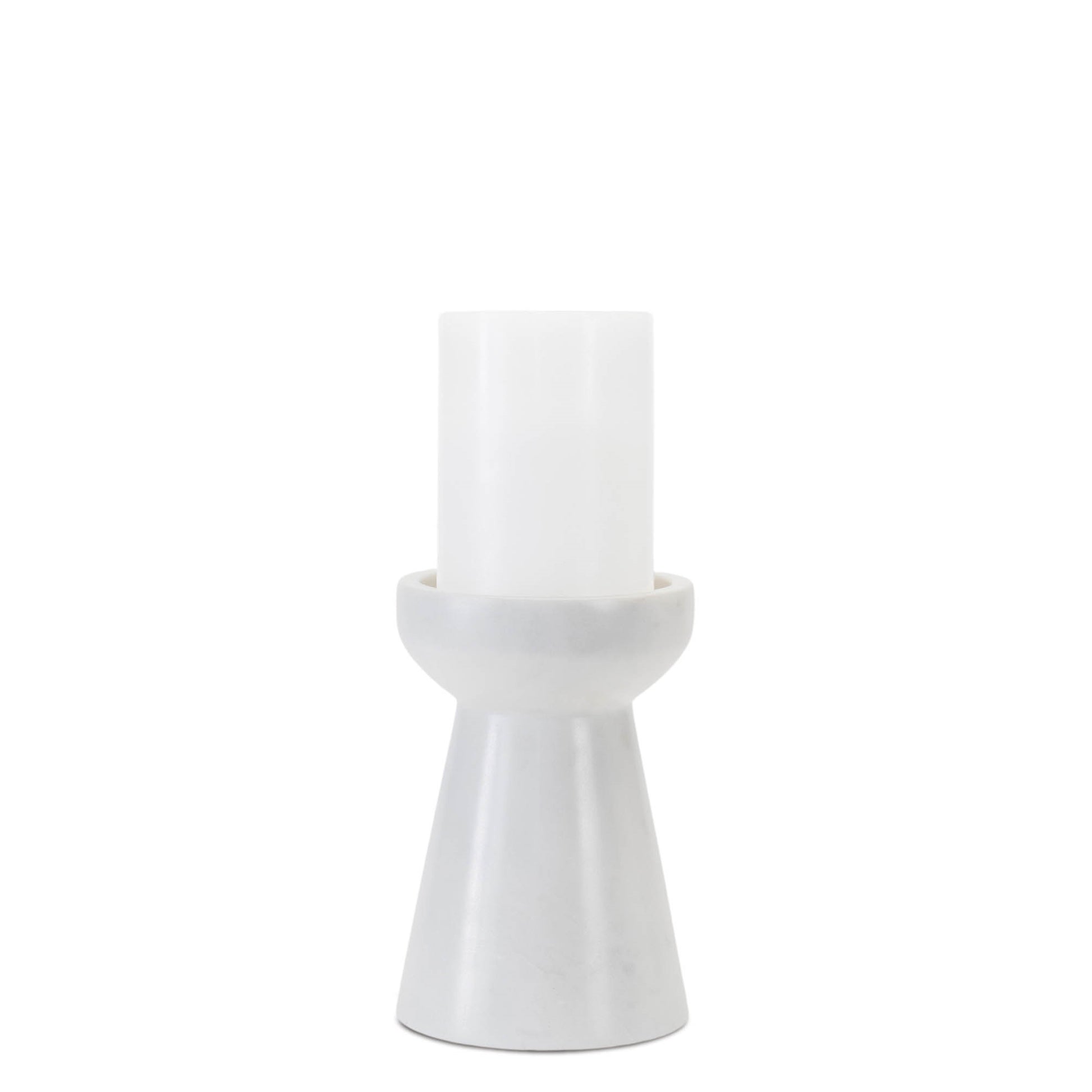 Modern Marble Candle Holder (Set of 2) alternate view 5