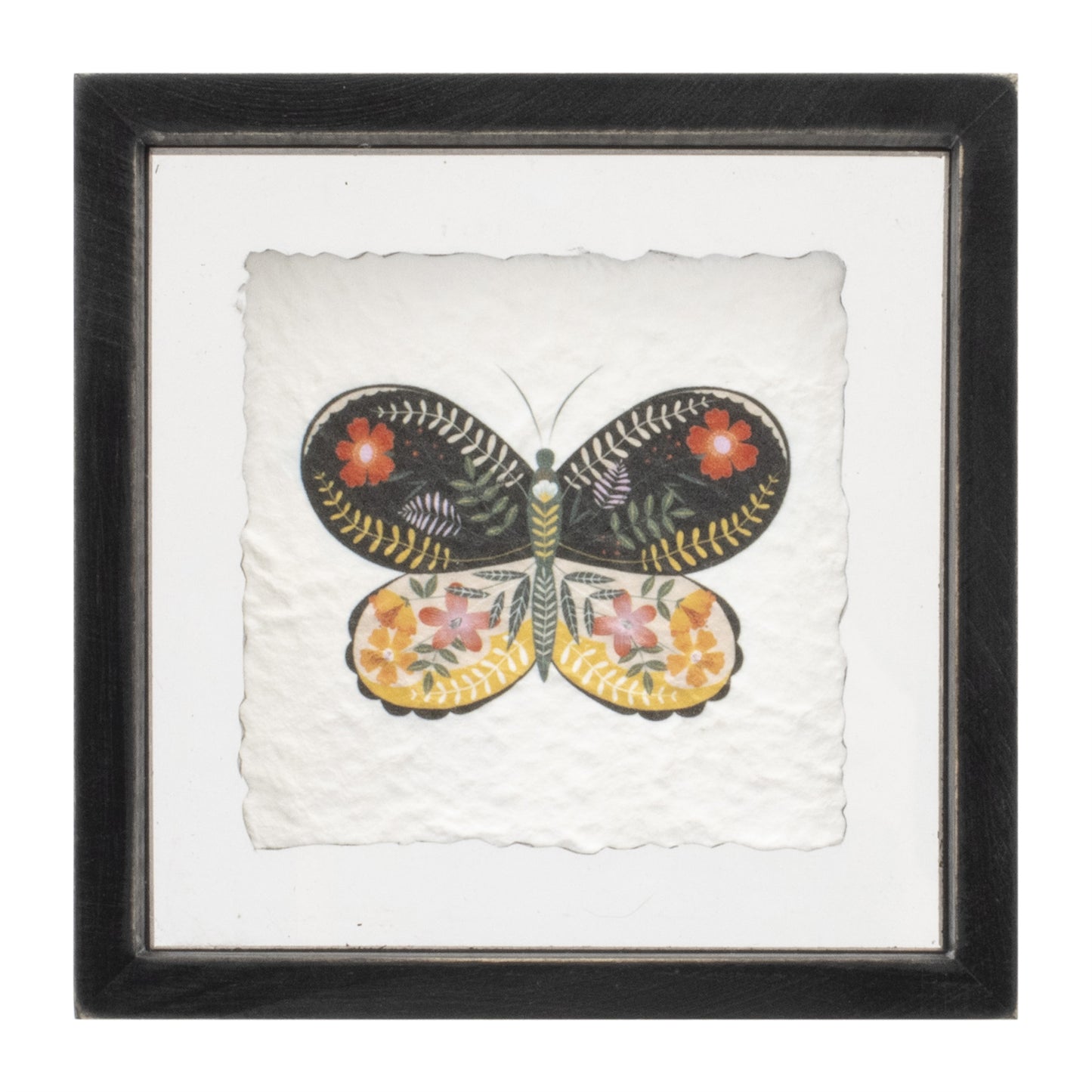 Framed Butterfly Block (Set of 2) alternate view 2