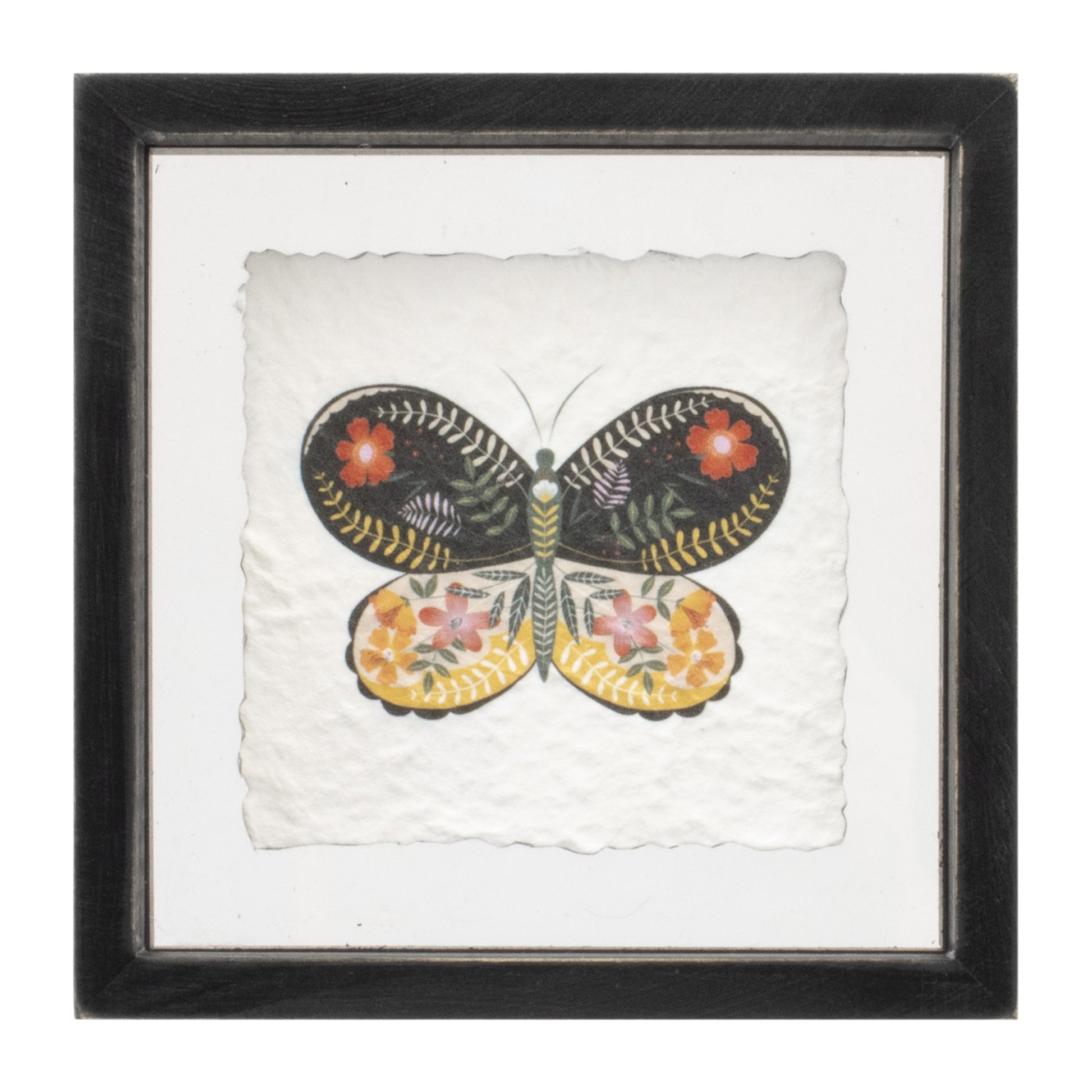 Framed Butterfly Block (Set of 2) alternate view 2