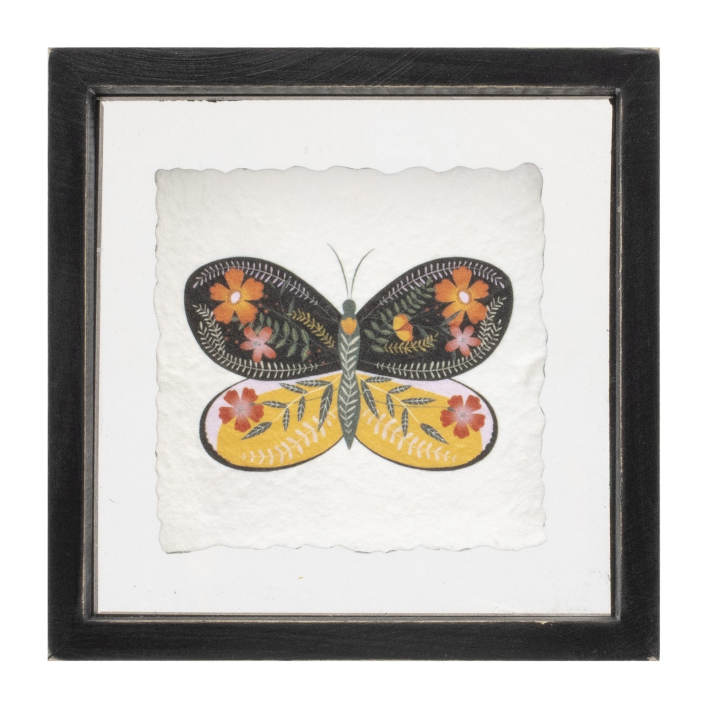 Framed Butterfly Block (Set of 2) alternate view 3
