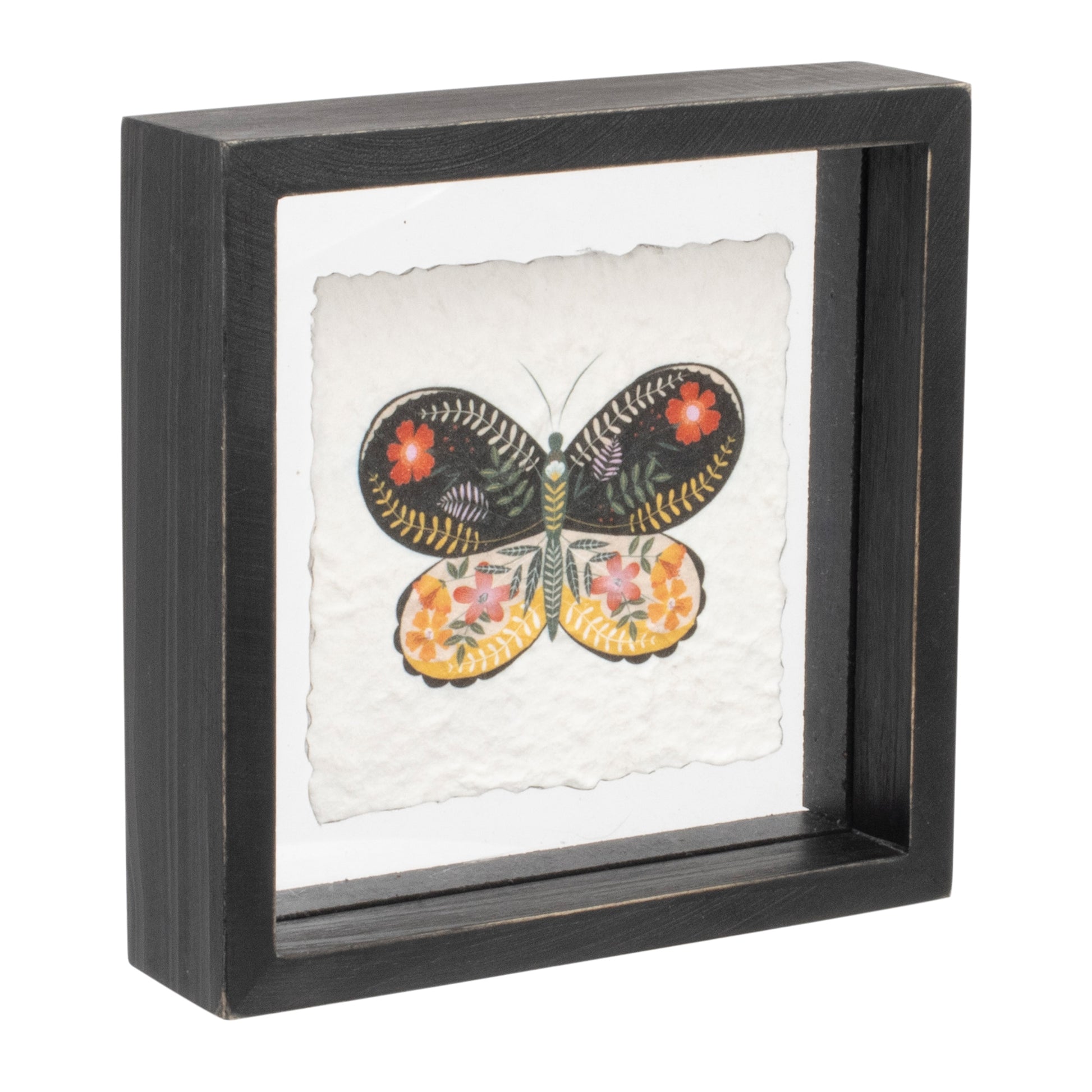 Framed Butterfly Block (Set of 2) alternate view 4