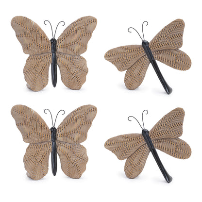 Wicker Design Butterfly and Dragonfly Shelf Sitter (Set of 4) alternate view 4