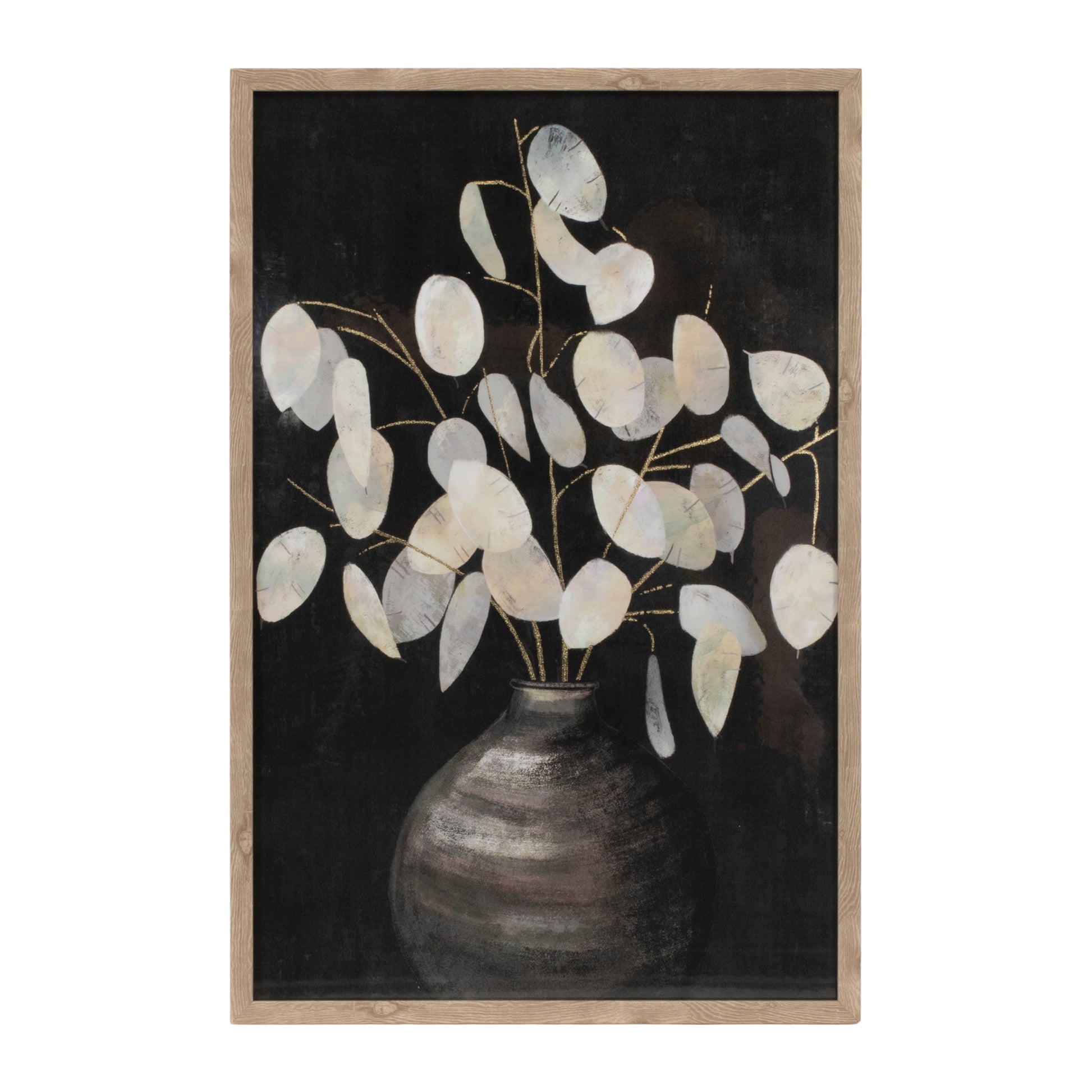 Beige Eucalyptus Print (Set of 2) alternate view 3