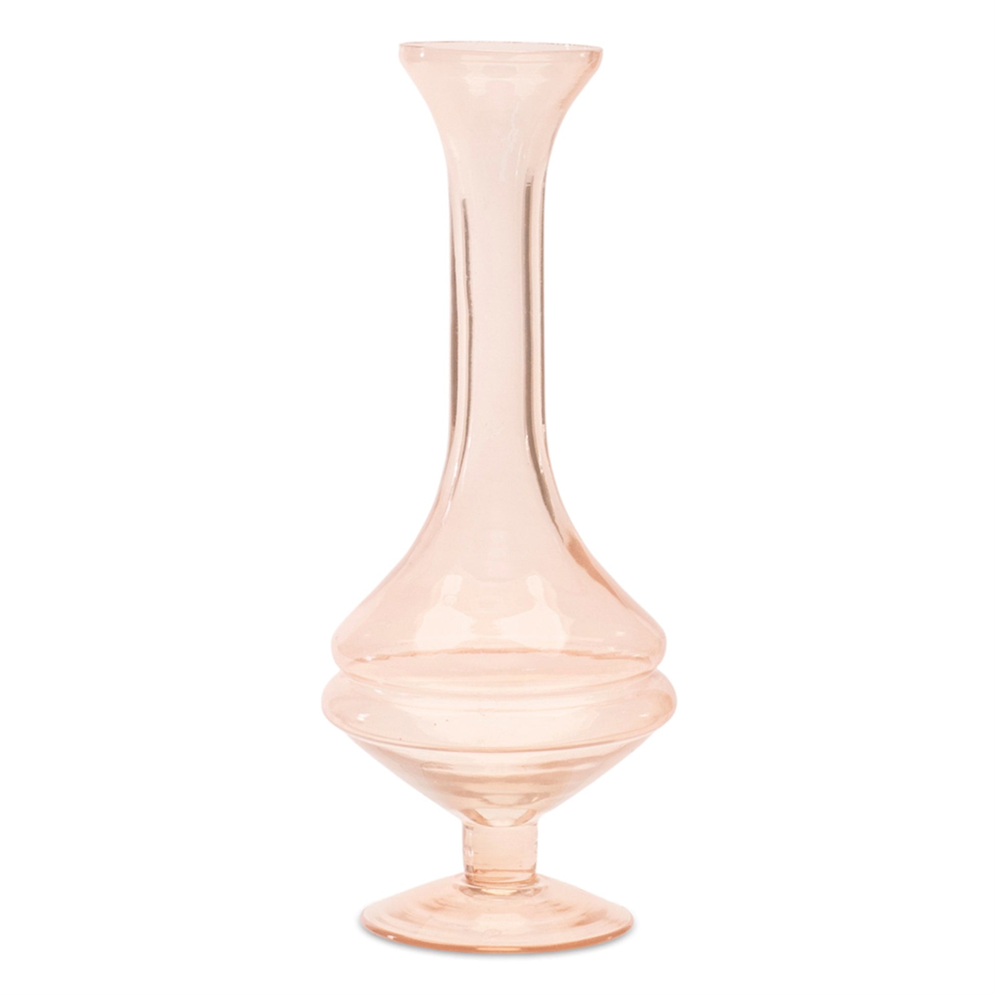Pink Glass Stem Vase (Set of 2) alternate view 2