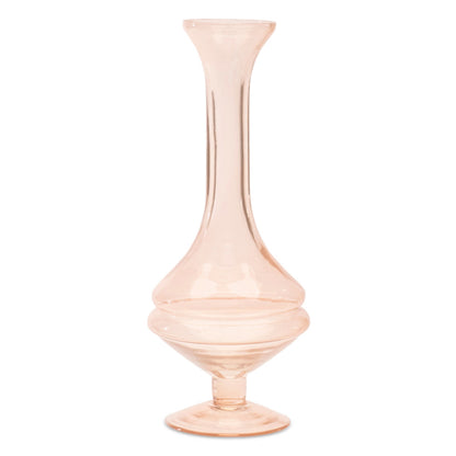 Pink Glass Stem Vase (Set of 2) alternate view 2