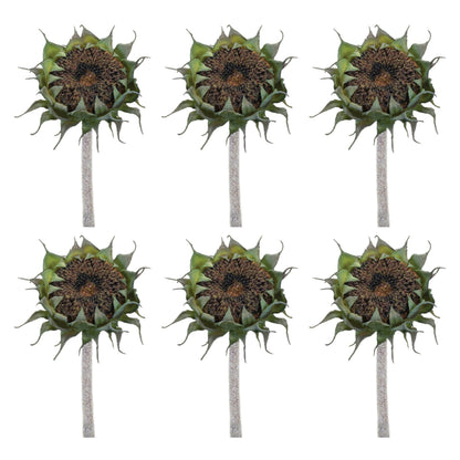 Brown Sunflower Stem (Set of 6) alternate view 3