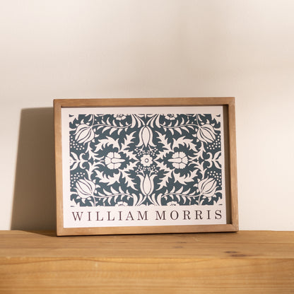 William Morris Floral Pattern Framed Wall Print 13.75"L alternate view 3