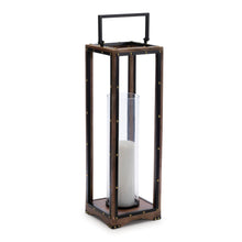 Framed Candle Holder with Rivet Detail 25.25"H alternate view 2