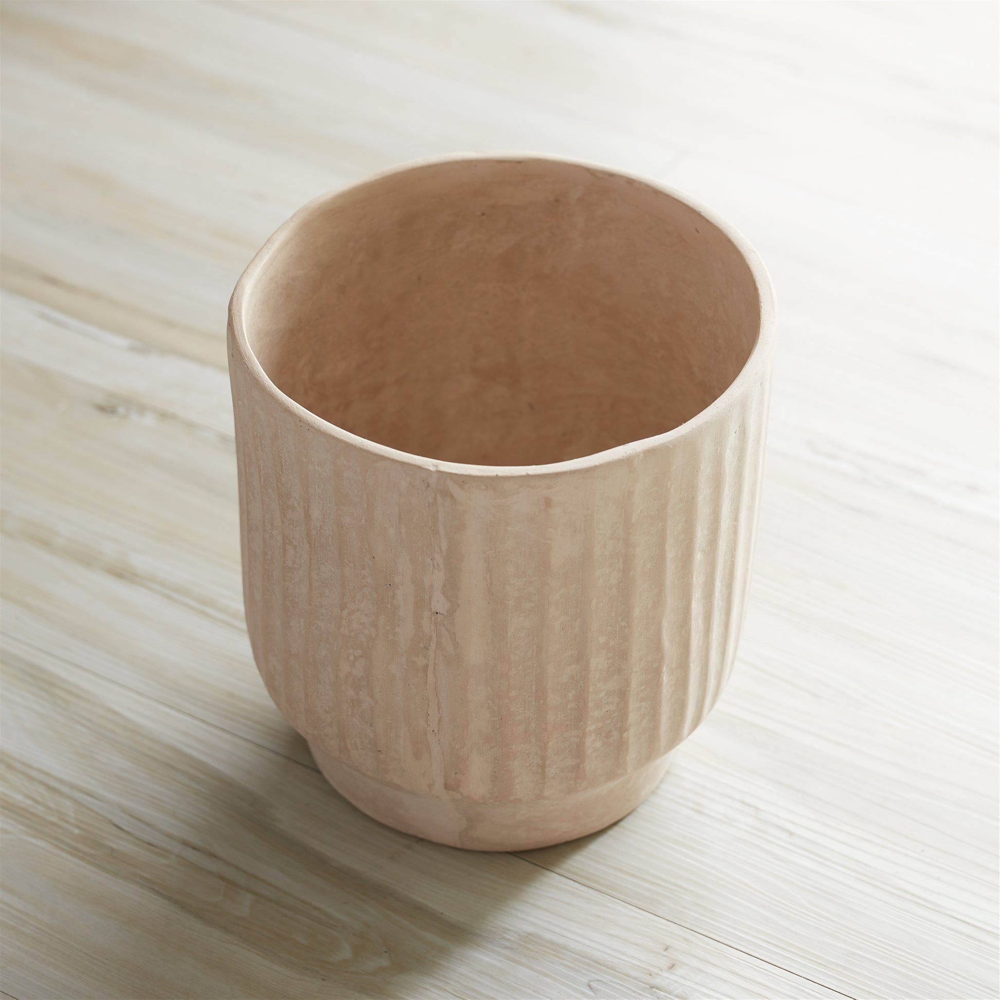 Recycled Paper Chalk Vase 7.5"H alternate view 2