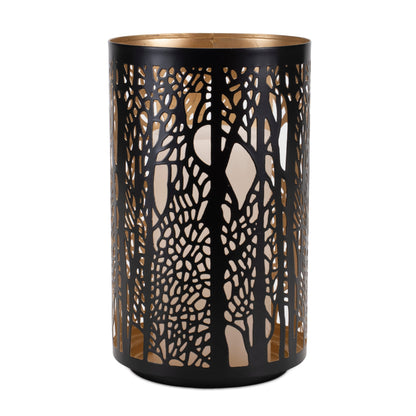 Forest Trees Punched Metal Candle Holder (Set of 2) alternate view 6