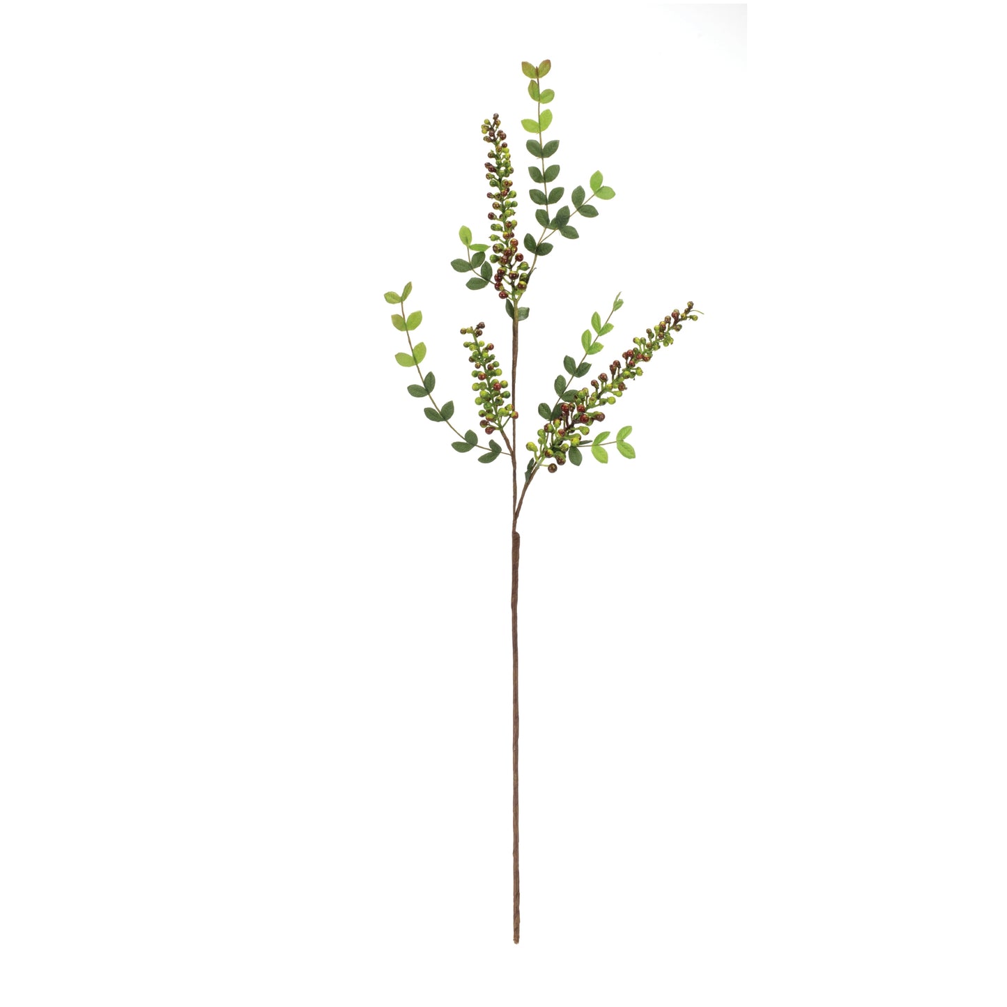 Variegated Red Berry Foliage Spray (Set of 6) alternate view 2